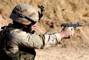 shooting from the holster